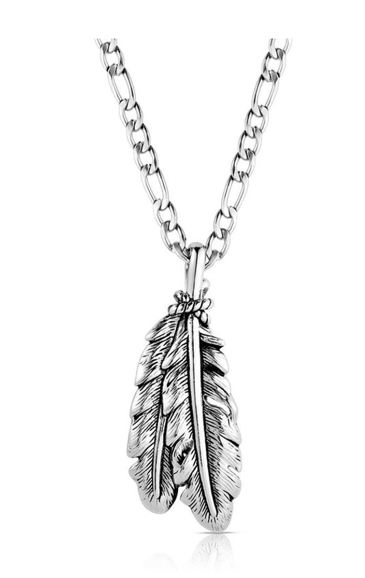 Montana Silversmiths Shadow Feather NC6439