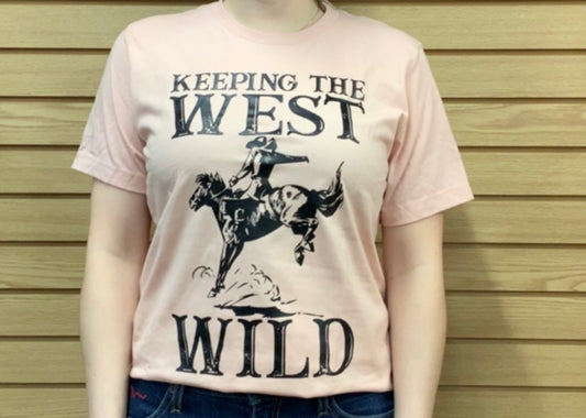 Ladies T-shirt Keeping the West