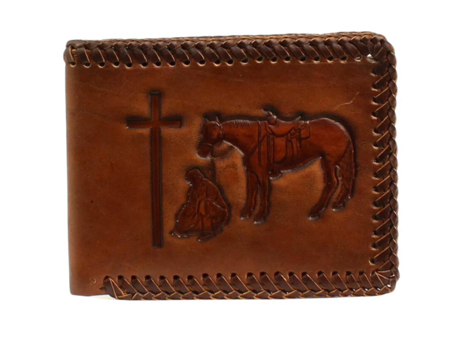 Nocona Men's Bifold Cowboy Prayer N5413908