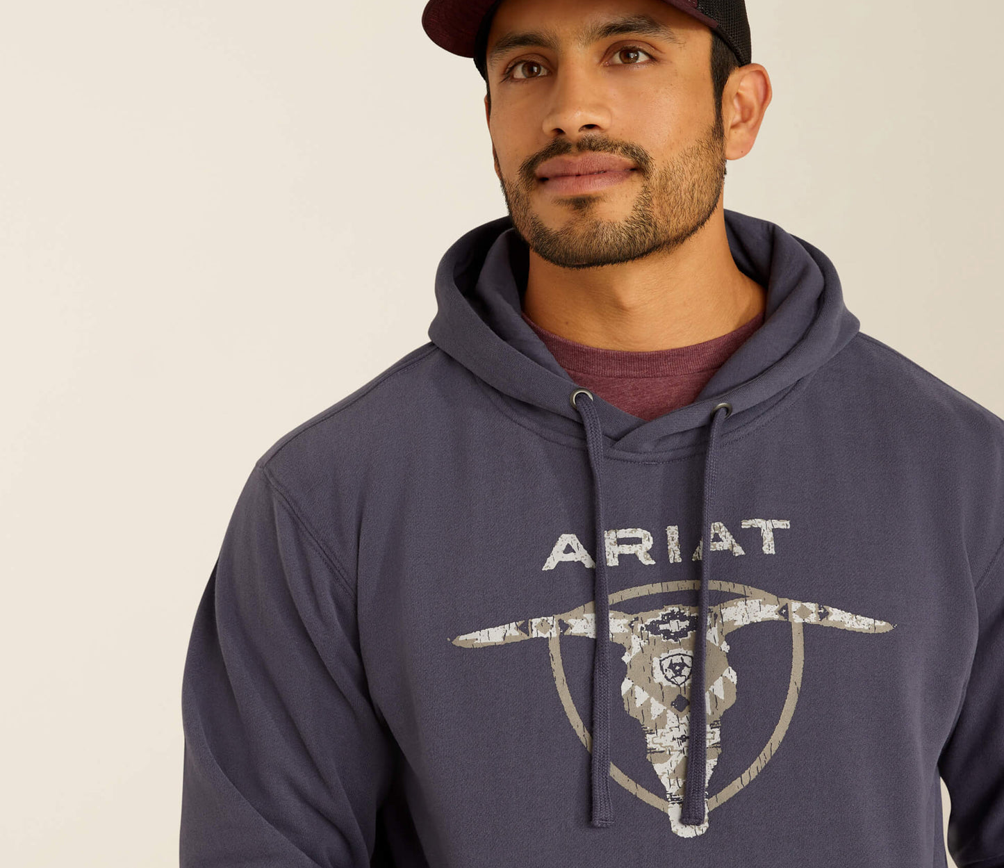 Ariat Southwestern Longhorn Men’s Hoodie 10052004