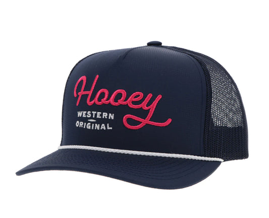 "OG" HOOEY HAT NAVY W/PINK & WHITE 2360T-NV