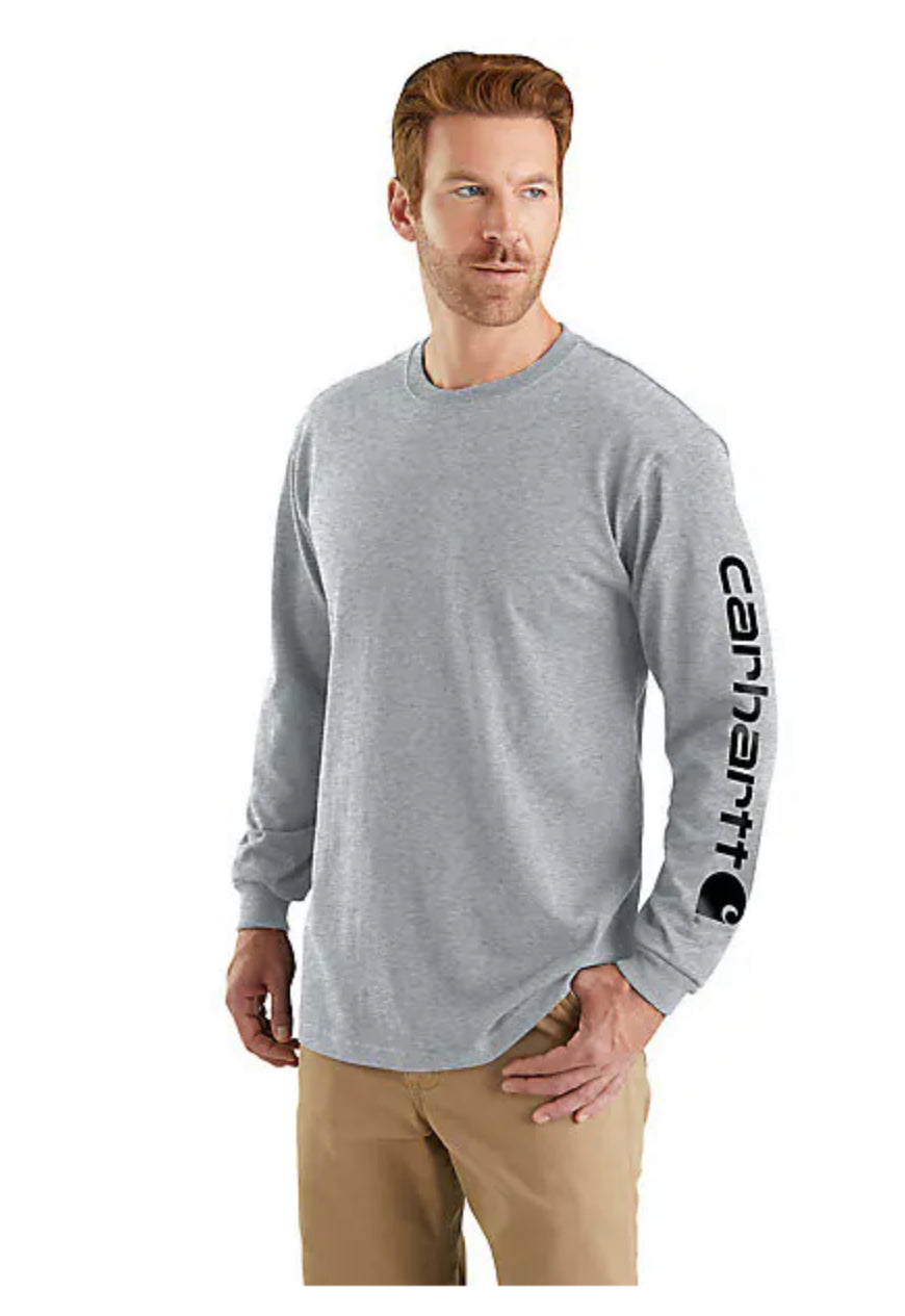 Carhartt Long Sleeve Logo T Shirt K231