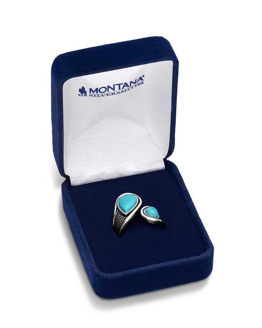 Montana Silversmiths High Tides Wrap Ring RG5968