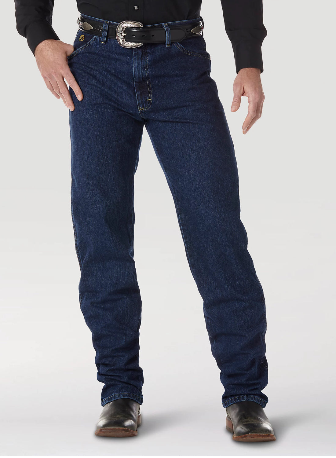 WRANGLER® GEORGE STRAIT COWBOY CUT® ORIGINAL FIT JEAN IN DARK STONE 13MGSDS