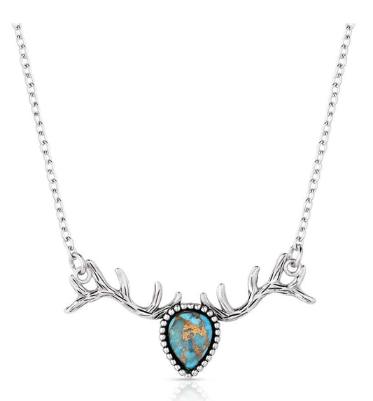 Montana Silversmith Alpine Embrace Turquoise Necklace KTNC6081