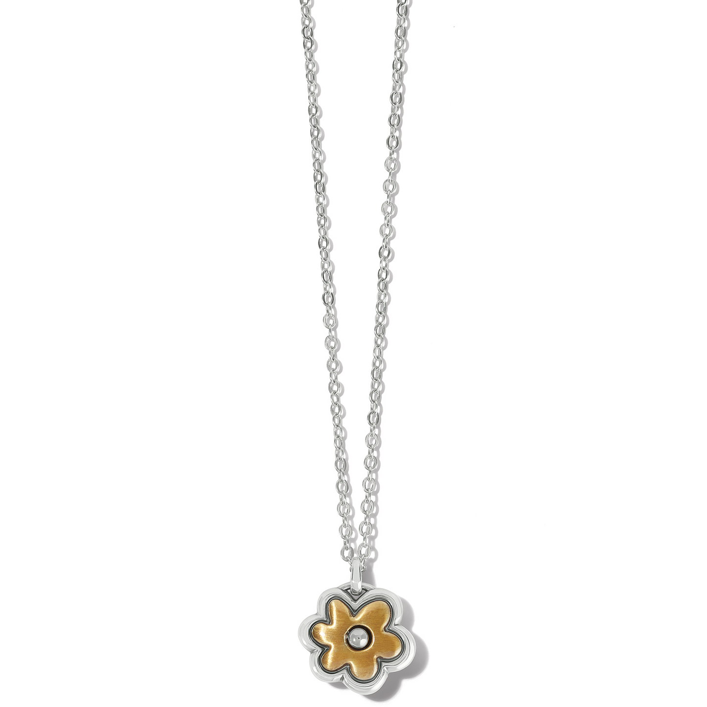 Brighton Harmony Flower Petite Necklace JM7381