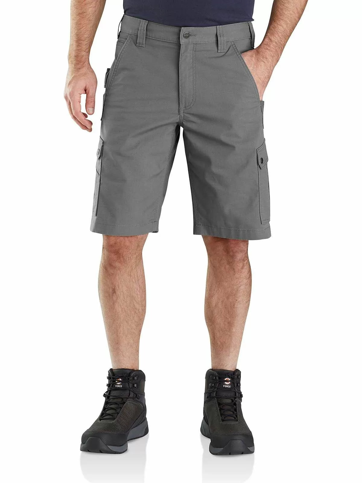 RUGGED FLEX® RELAXED FIT RIPSTOP CARGO WORK SHORT 104727-075