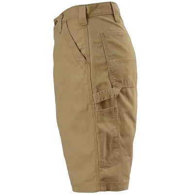 Carhartt Shorts: Men's Dark Khaki B147 DKH Cotton Canvas Work Shorts