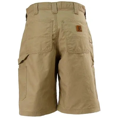 Carhartt Shorts: Men's Dark Khaki B147 DKH Cotton Canvas Work Shorts