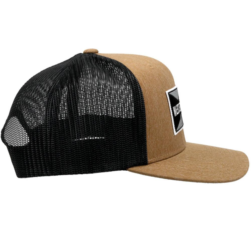 "HOLLEY" BROWN/BLACK HAT  2130T-BRBK