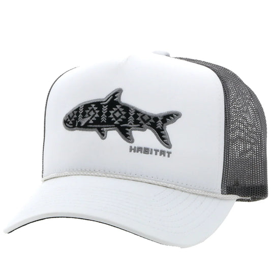 "HABITAT" WHITE/GREY HAT 6014TWHGY