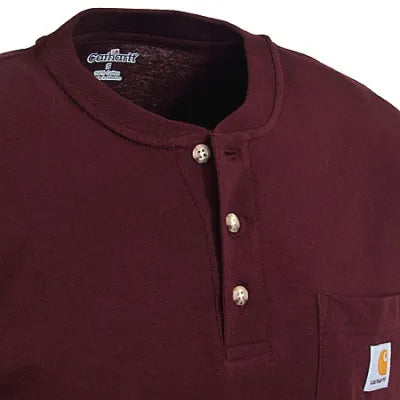 Carhartt Loose Fit Workwear T-Shirt Henley K84-PRT