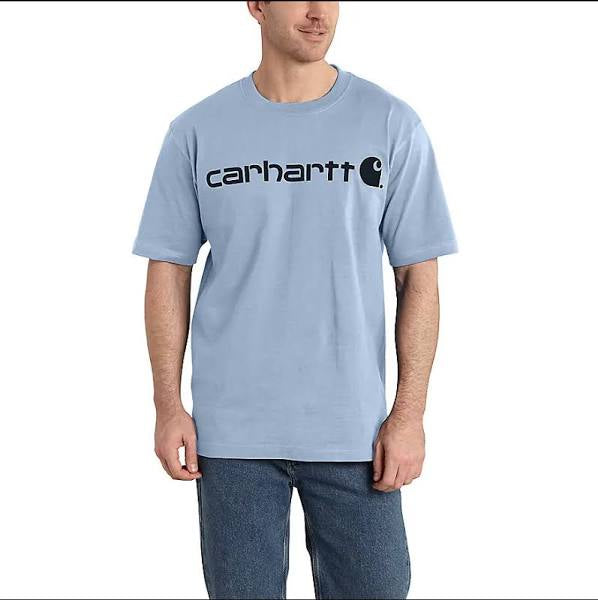 CARHARTT MEN'S SHORT-SLEEVE LOGO T-SHIRT K195-HC5