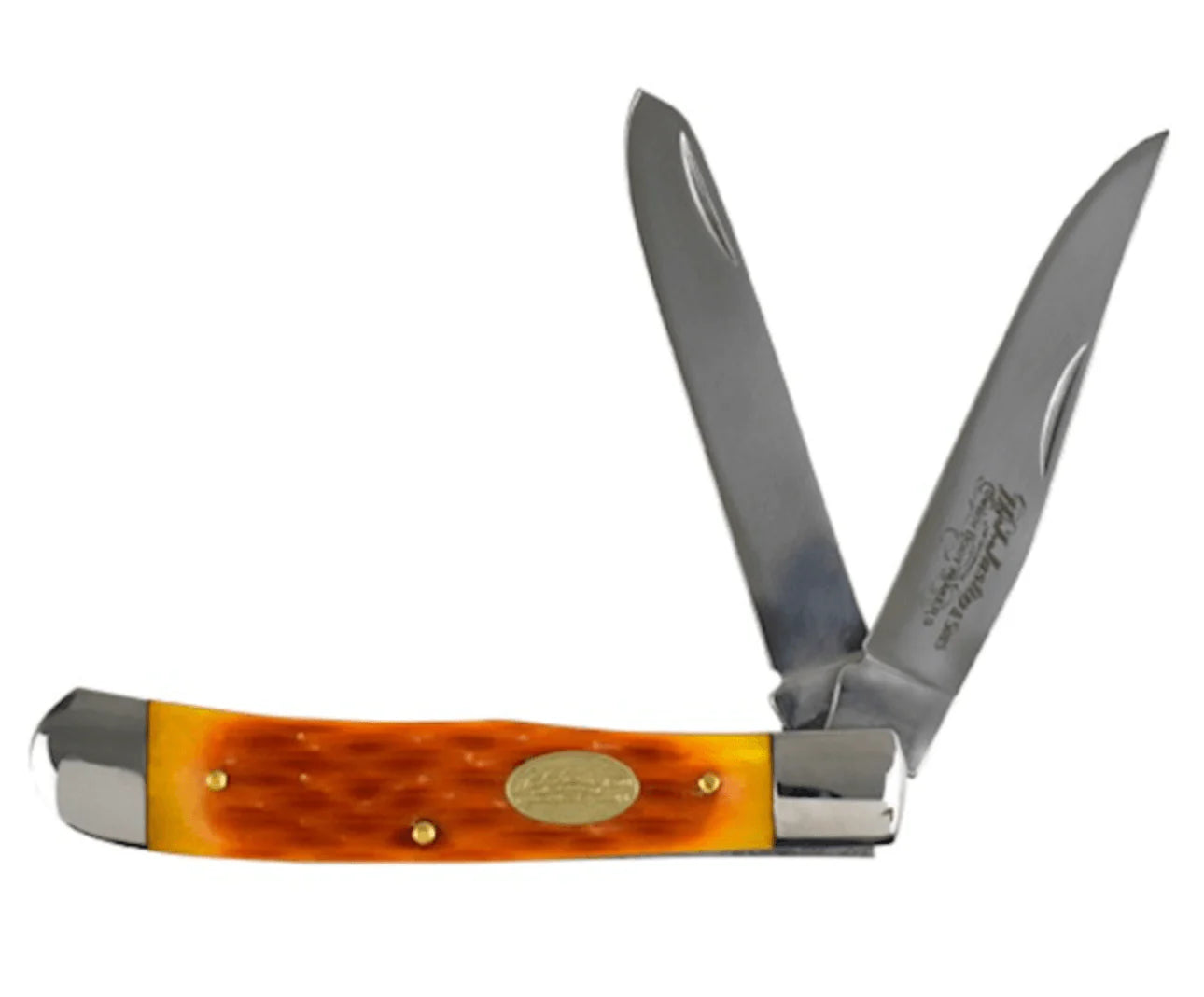 H.J. JUSTIN & SONS | JUSTIN Jigged Bone 2 Blade Trapper Knife 2427420212