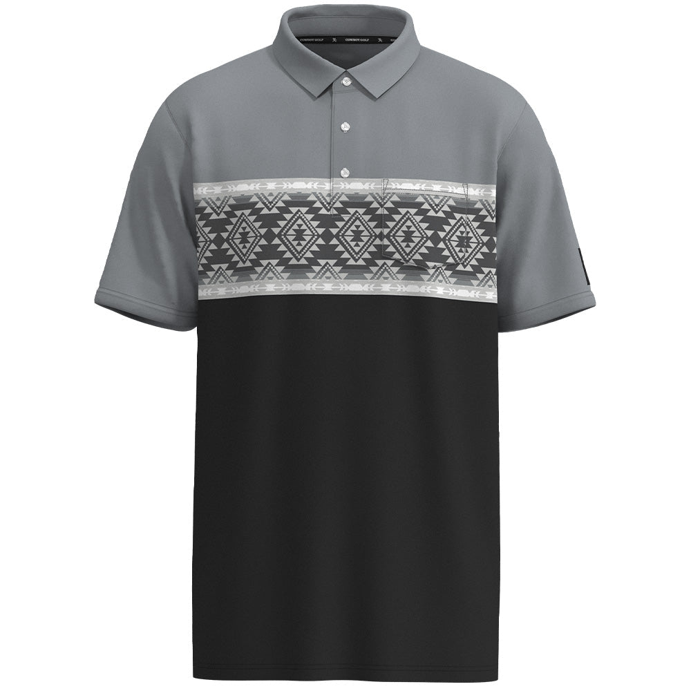 Hooey Men’s Polo HP032GYAZ