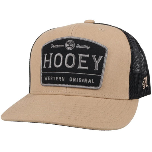 HOOEY "TRIP" TAN/BLACK HAT 2108T-TNBK