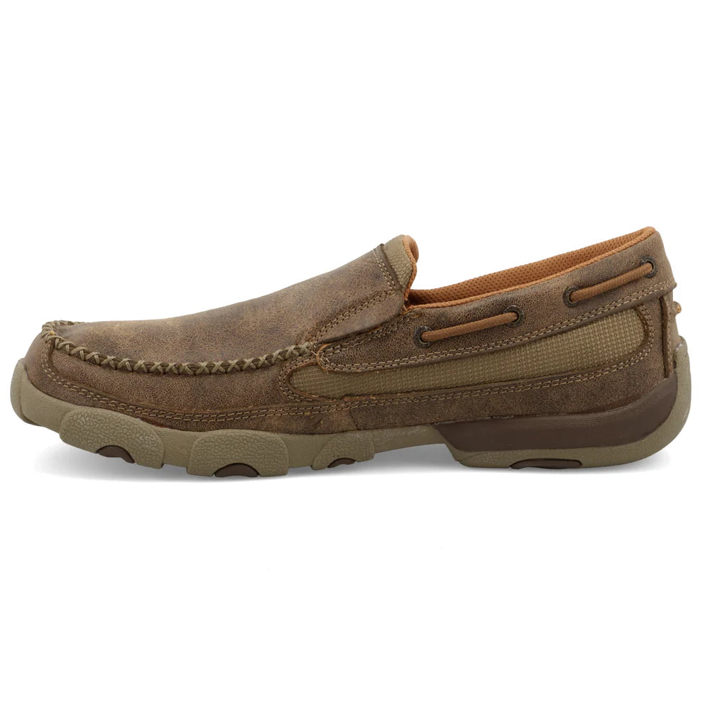 Twisted X Mens SLIP-ON DRIVING MOC MDMS002