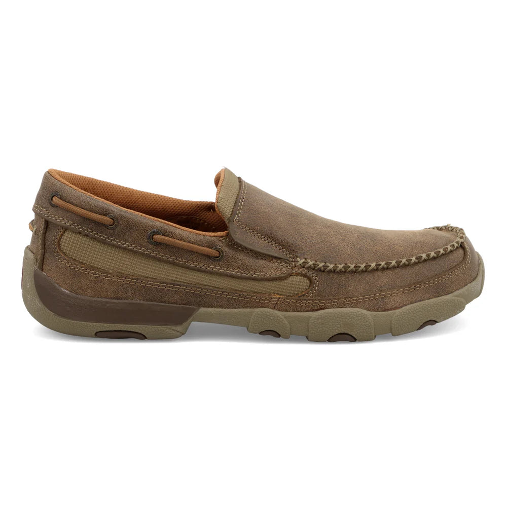 Twisted X Mens SLIP-ON DRIVING MOC MDMS002