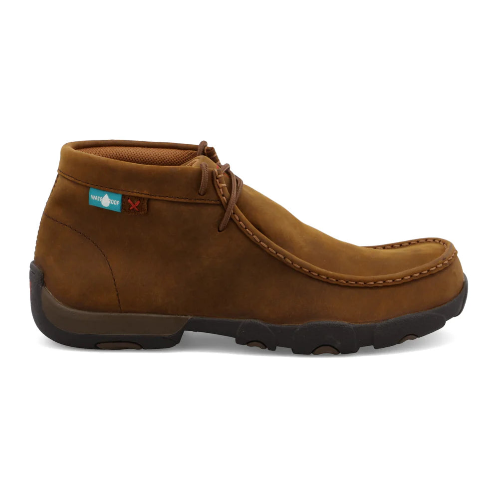 Twisted X Men’s WORK CHUKKA DRIVING MOC WATERPROOF  MDMW001