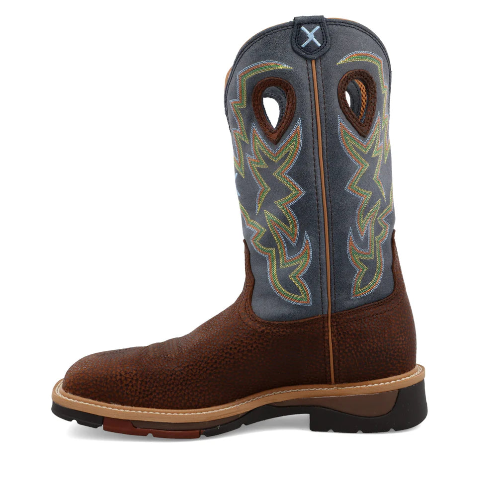 Twisted X Men’s 12" WESTERN WORK BOOT SAFTEY TOE MLCS016