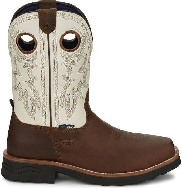 TONY LAMA MEN'S WESTERN WORK BOOTS - COMPOSITE TOE