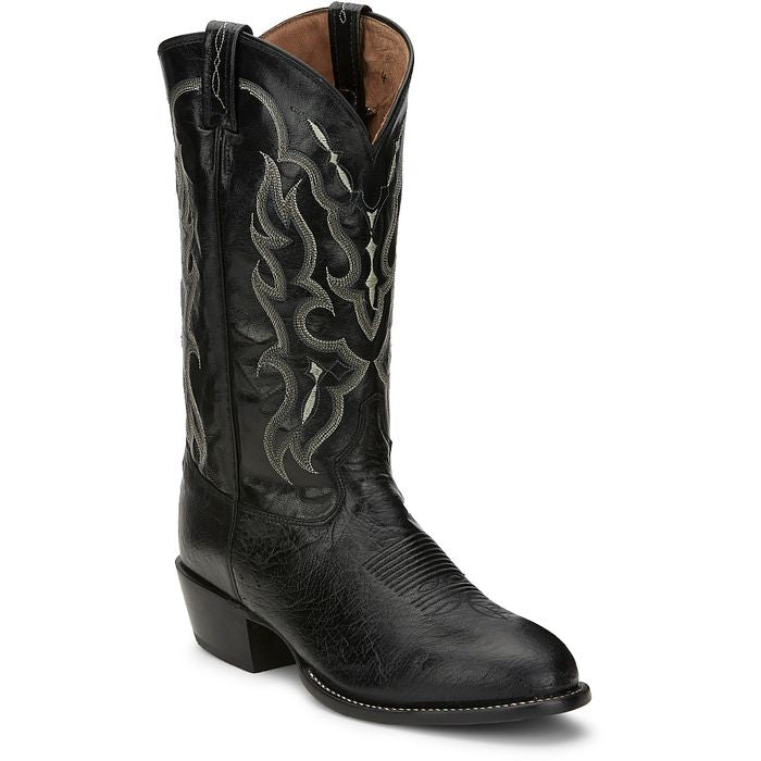 TONY LAMA MEN'S BONHAM SMOOTH OSTRICH WESTERN BOOT CT871