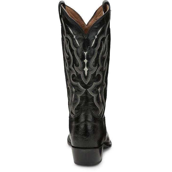 TONY LAMA MEN'S BONHAM SMOOTH OSTRICH WESTERN BOOT CT871