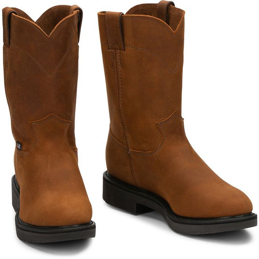 JUSTIN BOOTS WORK CONDUCTOR WORK 4760