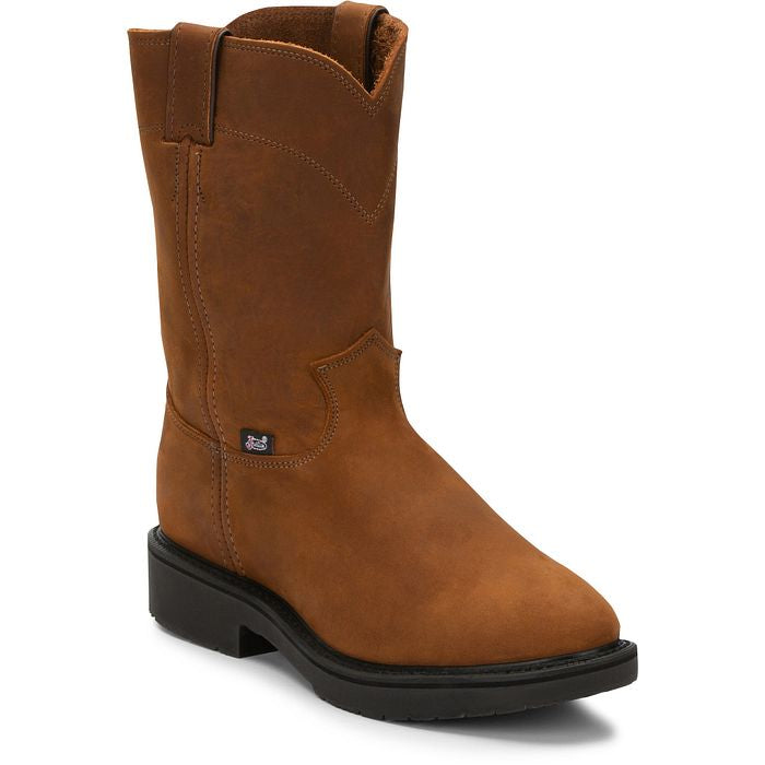 JUSTIN BOOTS WORK CONDUCTOR WORK 4760