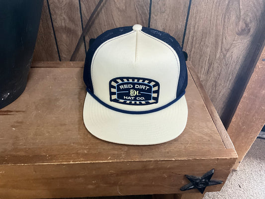 RED DIRT HAT COMPANY THE CONDUCTOR STONE NAVY RDHC-346