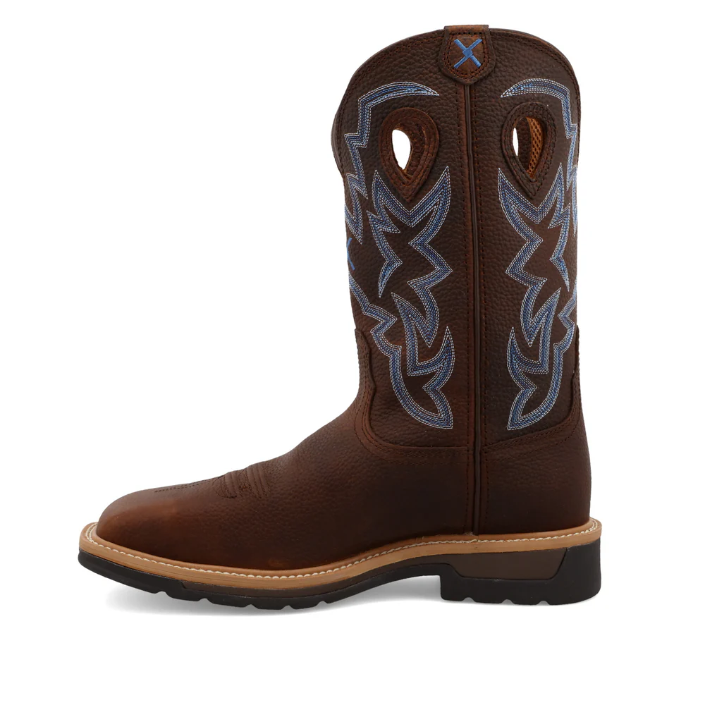 Twisted X Men’s 12" WESTERN WORK BOOT TEEL TOE MLCS003