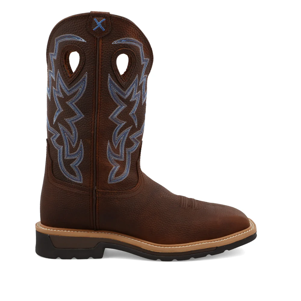 Twisted X Men’s 12" WESTERN WORK BOOT TEEL TOE MLCS003