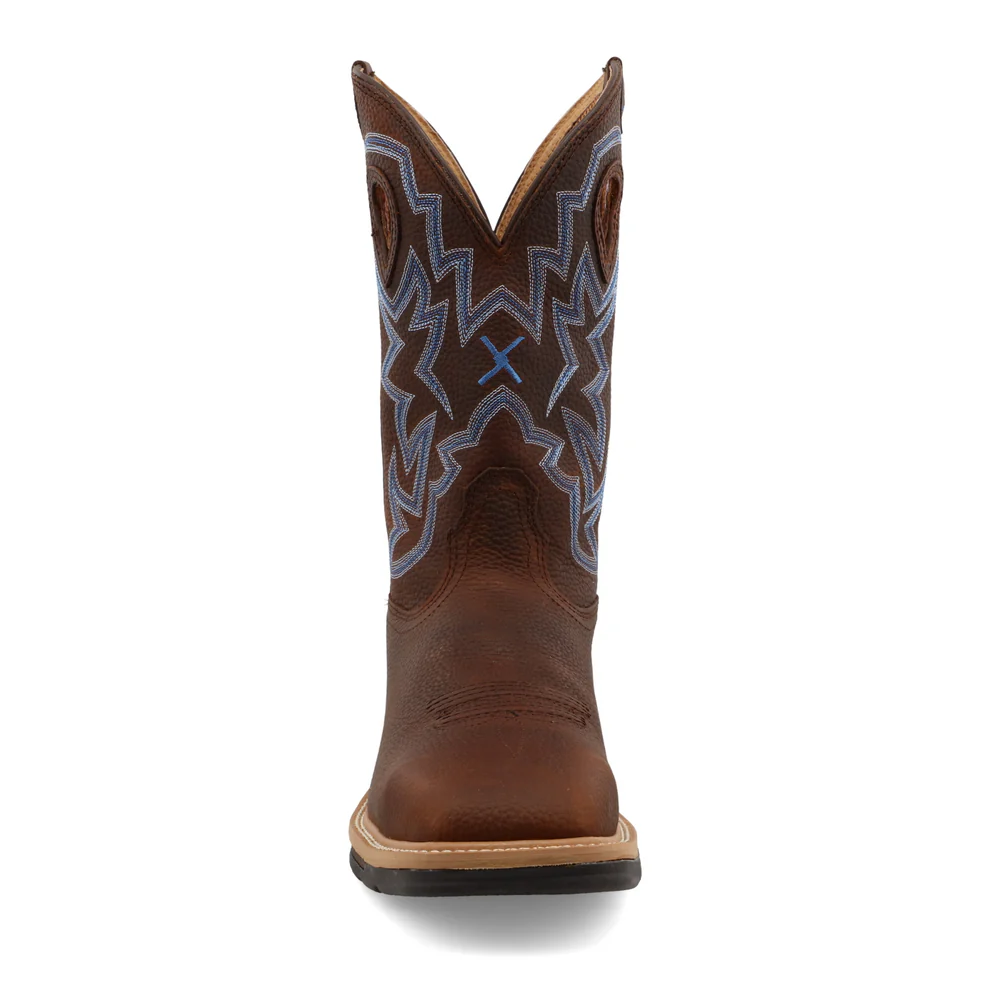 Twisted X Men’s 12" WESTERN WORK BOOT TEEL TOE MLCS003