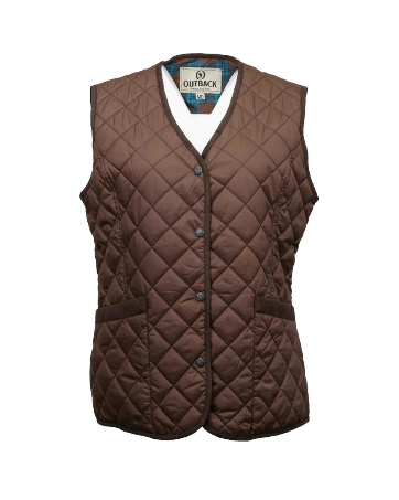 OUTBACK WOMEN’S BARN VEST 29879BRN