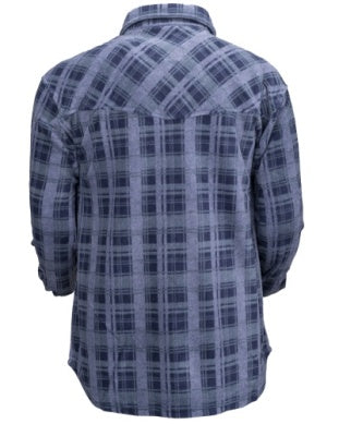 OUTBACK MEN’S CHAD BIG SHIRT 42188BLU