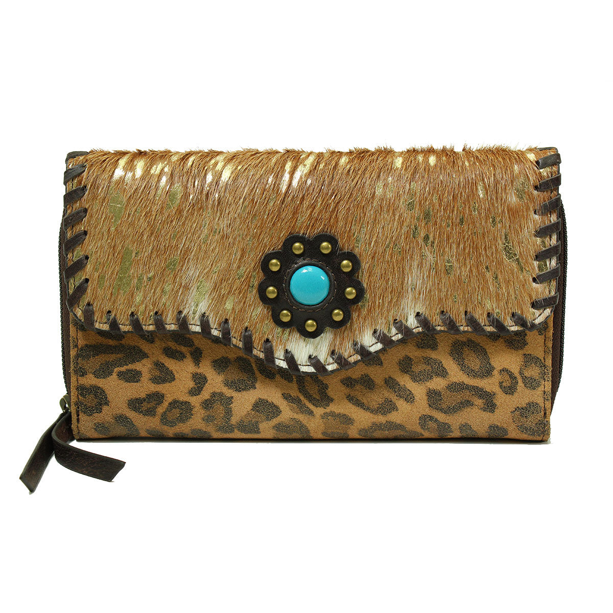 Nocona Belt Co Ladies Wallet Aspen Style Cheetah N770010297