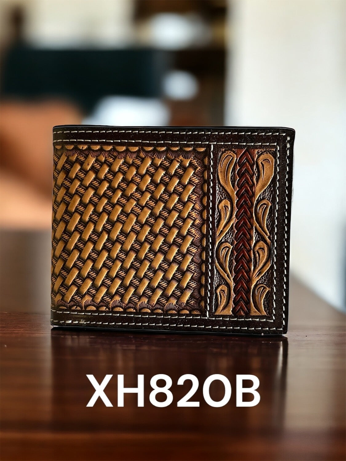 Twisted X Bifold Basket Stamp XH820B