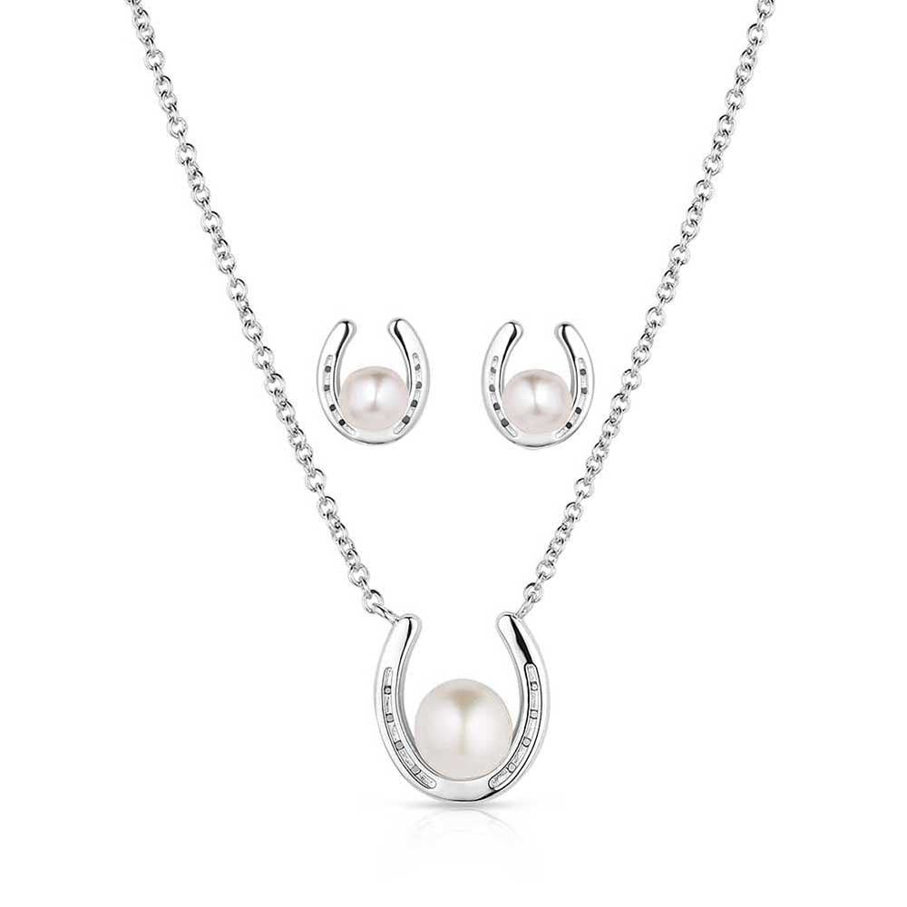 Montana Silvermiths Delicate Embrace Pearl Jewelry Set JS5847