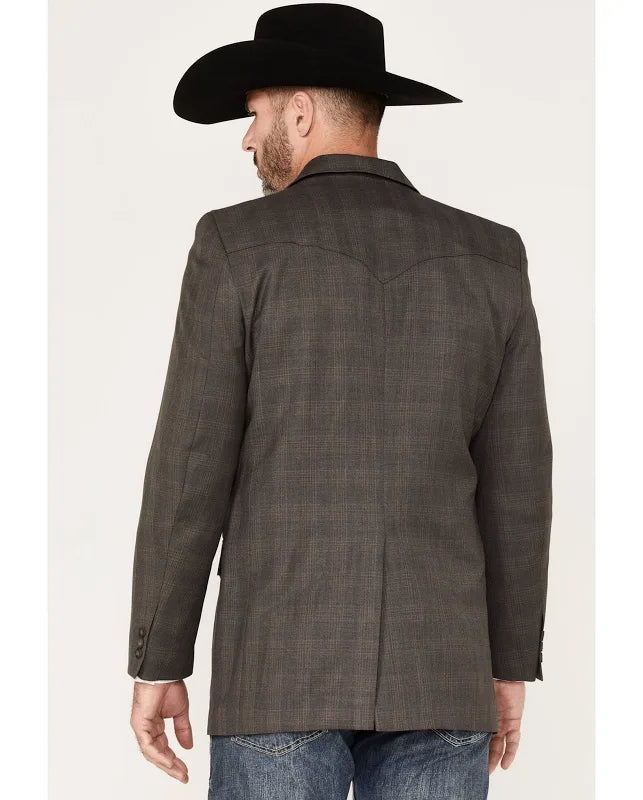 Circle S Men's Fort Worth Two-Button Sport Coat CC4648B