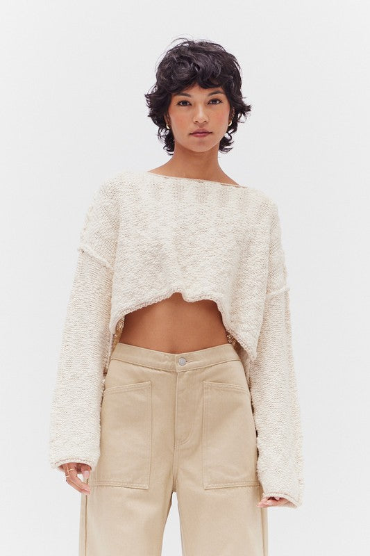 COTTON SLUB CROP TOP 41932