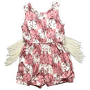 Shea Baby Girls Romper Buck Horse Fringe GROM10
