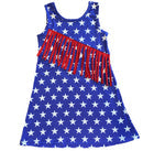 Shea Baby Girls Blue Star Fringe Dress Baby SDR26