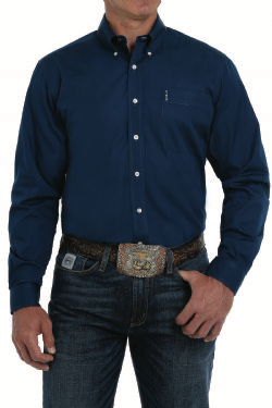 Cinch Long Sleeve Shirt MTW1347021BLU