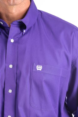 Cinch Long Sleeve Shirt MTW1103802PUR