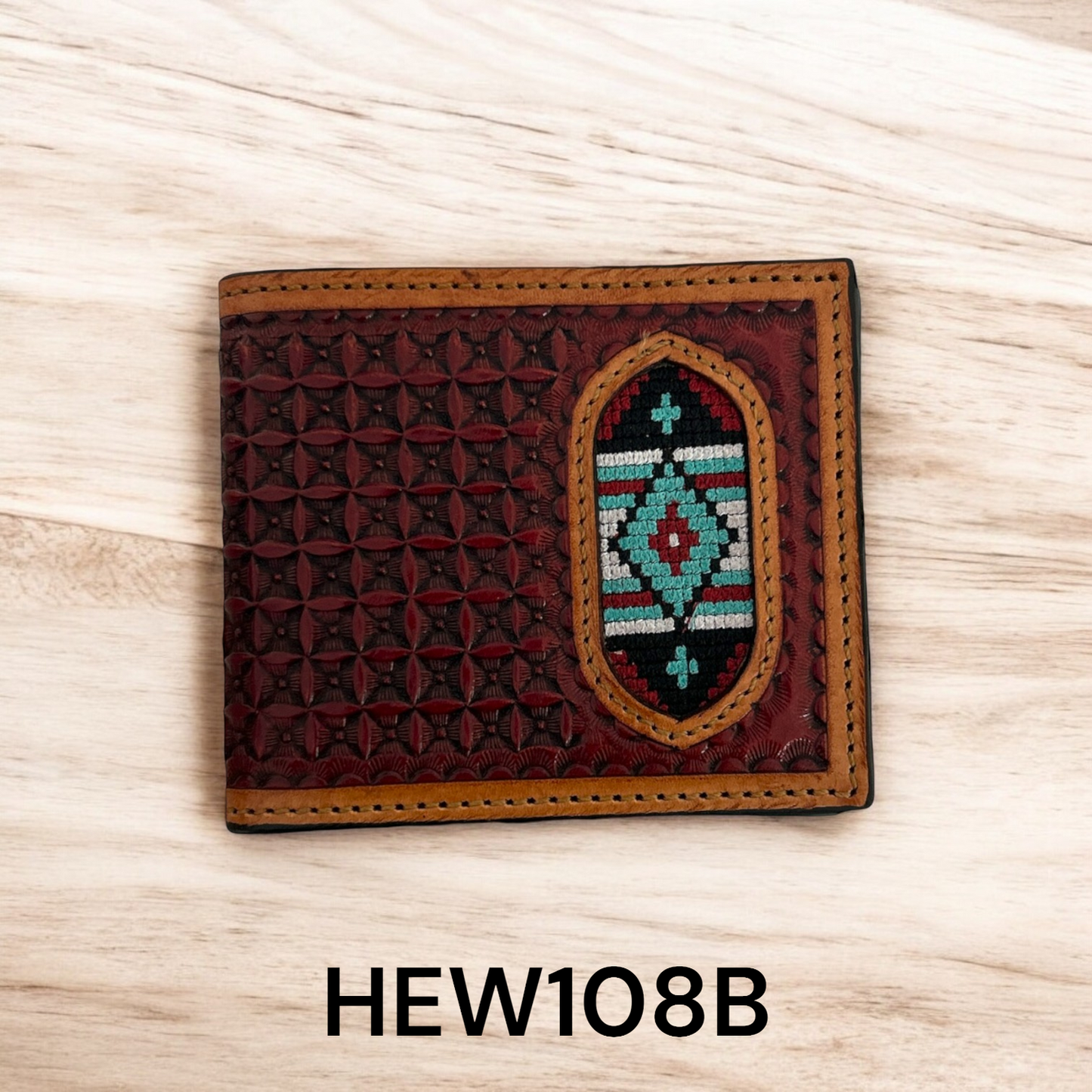 Twisted X Bifold Wallet Tapastery HEW108B