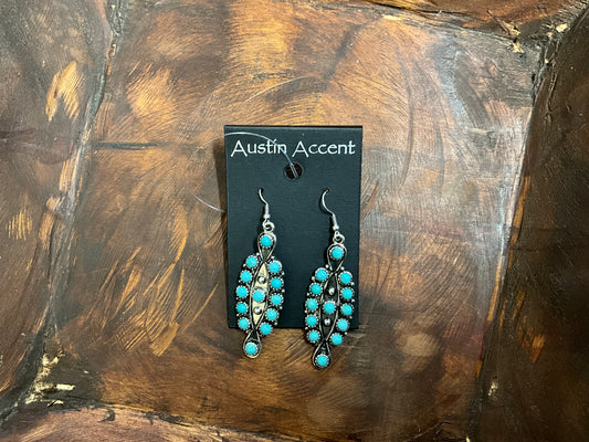 Earring Silver Turquoise ER-C82