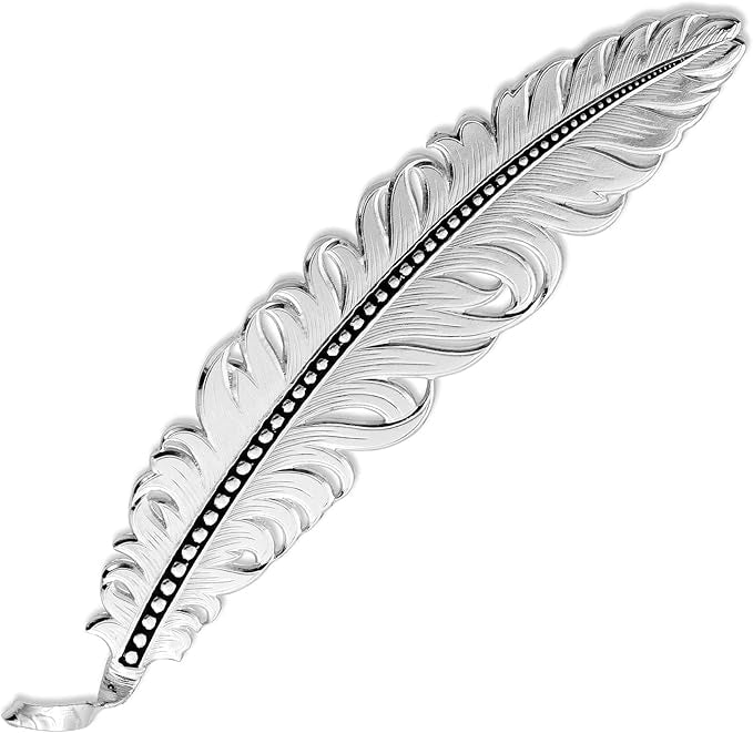 Montana Silversmiths Hat Feather HF4059BK