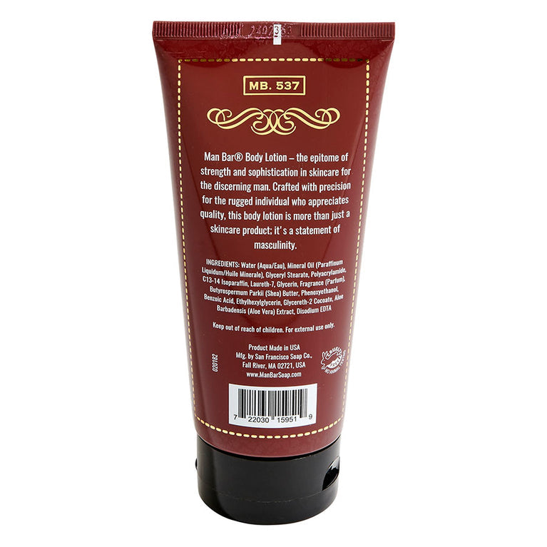 Man Bar Body Lotion Exotic Musk + Sandalwood  MBS1595