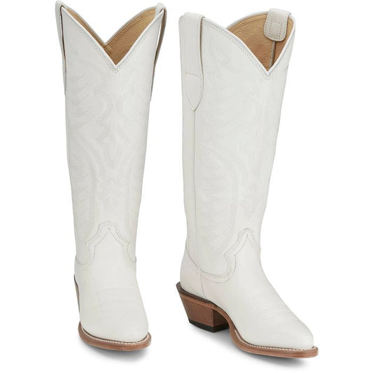 Justin Ladies Boot Evelyn Bone Cowhide VN4404