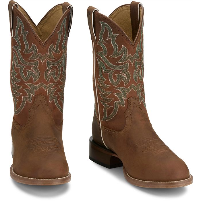 JUSTIN BOOTS Disco Man Rustic Cowhide FN7303